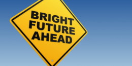 Bright Future Ahead Sign